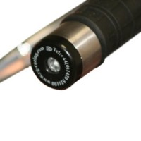 Závaží R&G Racing do řidítek pro motocykly KTM 690SM / 950 SuperMoto / 990 Super Duke / 990R Super Duke, černá (pár)